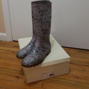 Coach rain boots